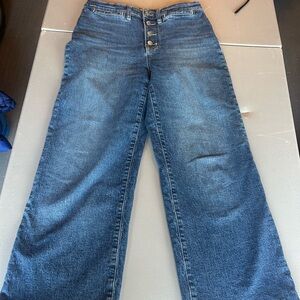 Madewell the perfect vintage wide -leg jean  Blue Jeans